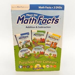 Preschool Prep Series “Meet the Math Facts: Addition & Subtraction”. DVD set
